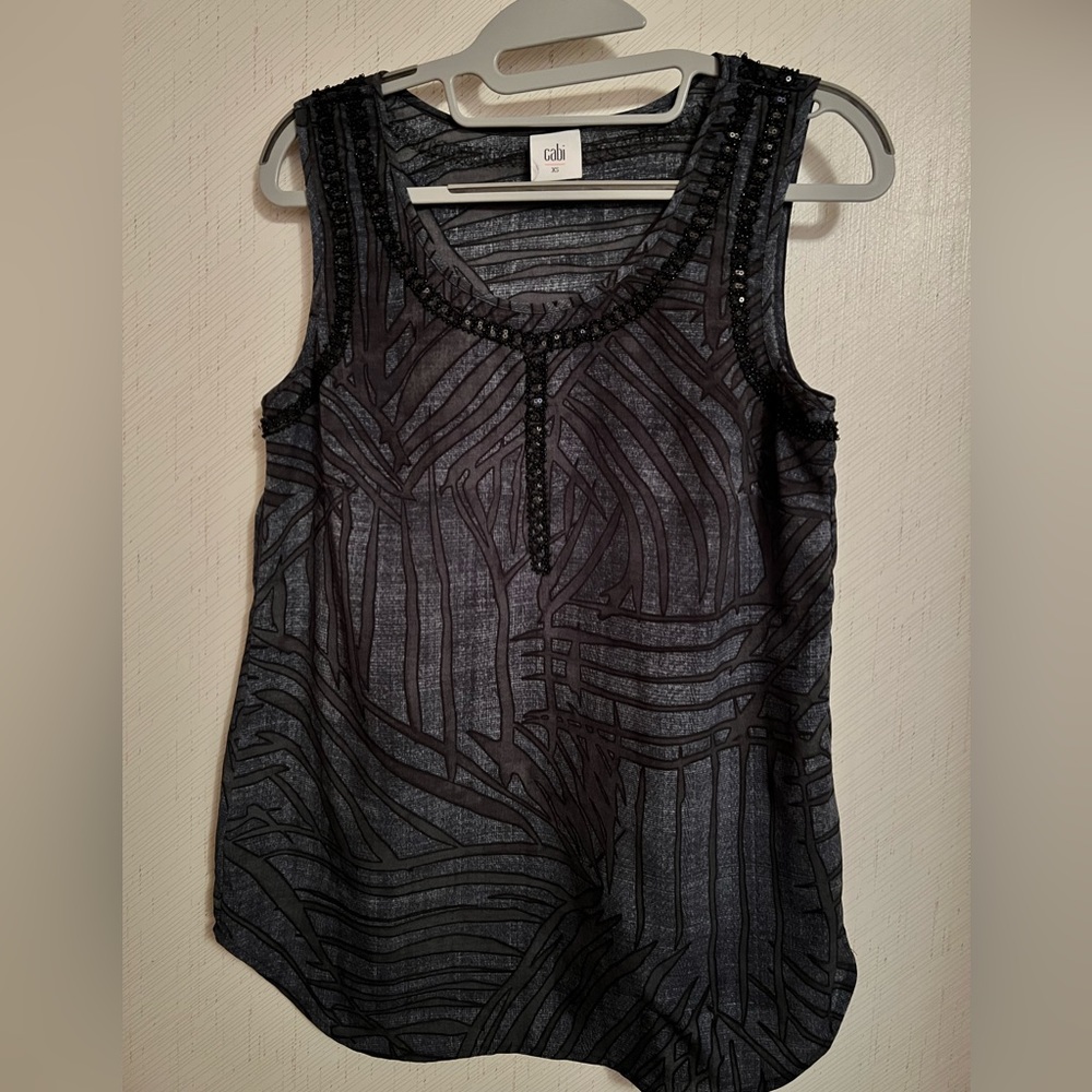 Cabi blue blouse